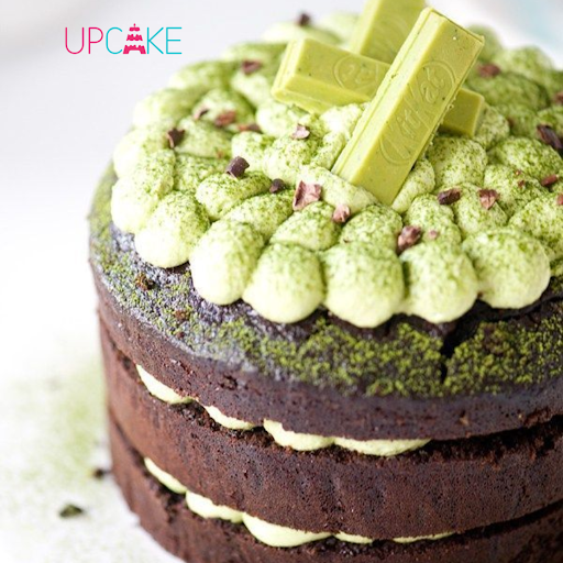 Coffee, UpCake, Matcha, Tasty