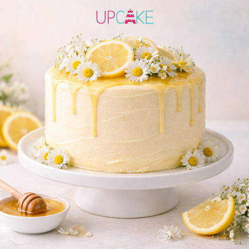 Lemon, Cake, Tasty, UpCake, Honey
