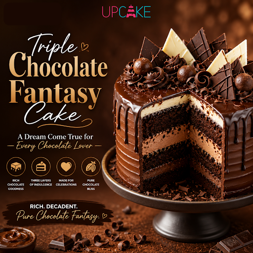 chocolate, dream, UpCake, Taste, triple